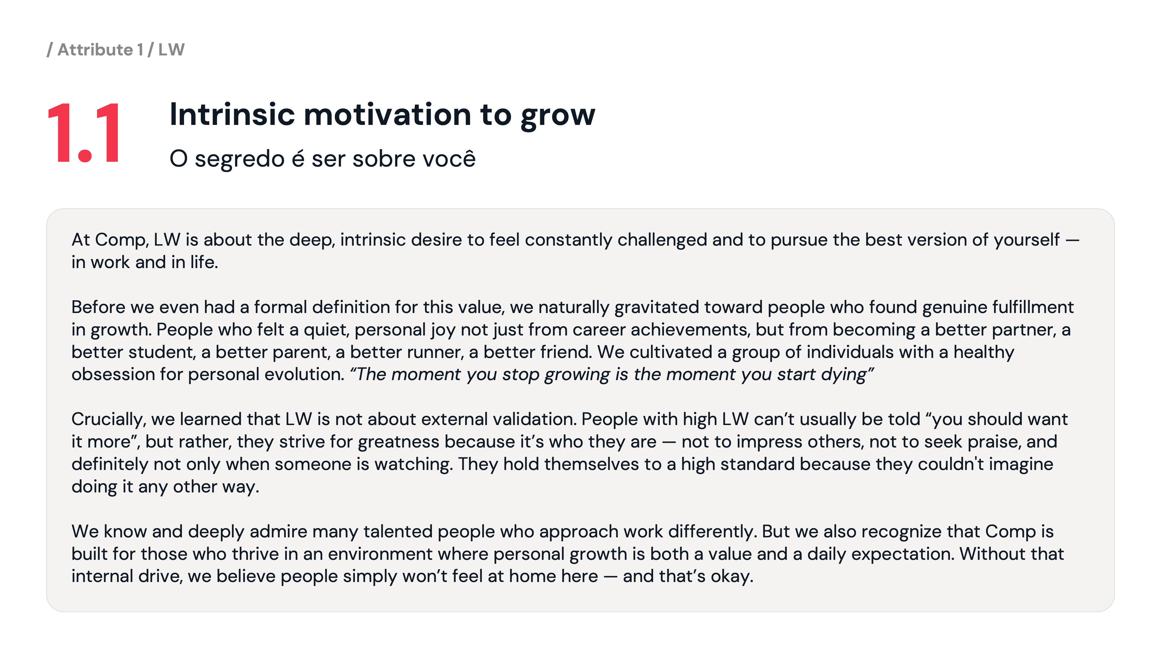 Culture Deck Slide 7