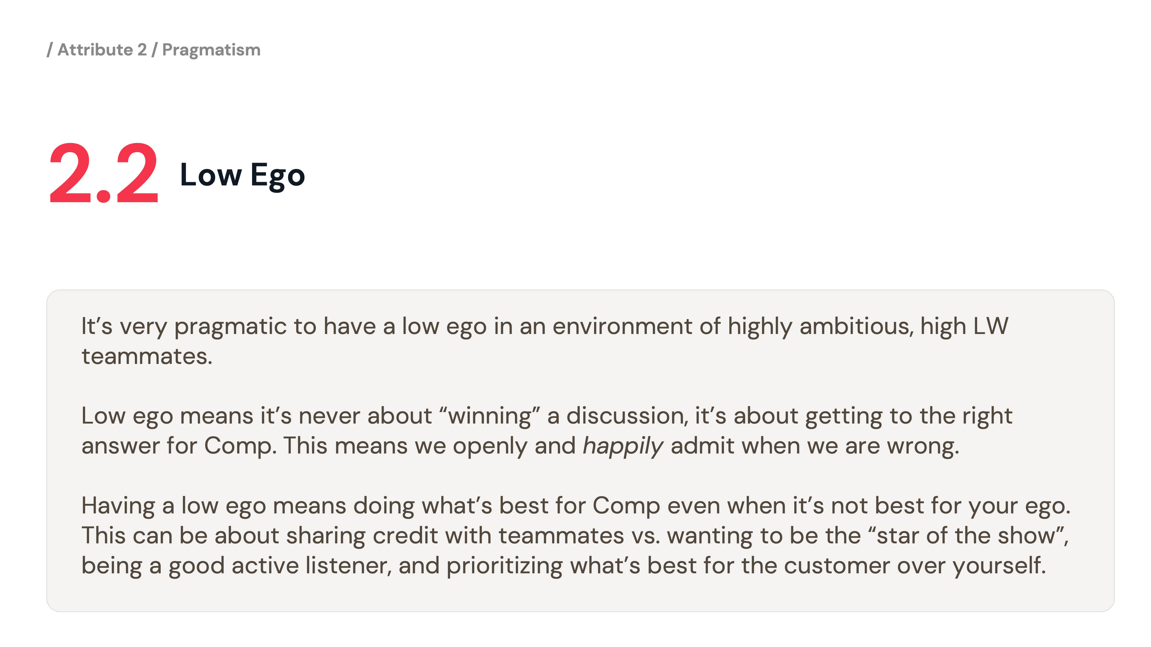 Culture Deck Slide 17