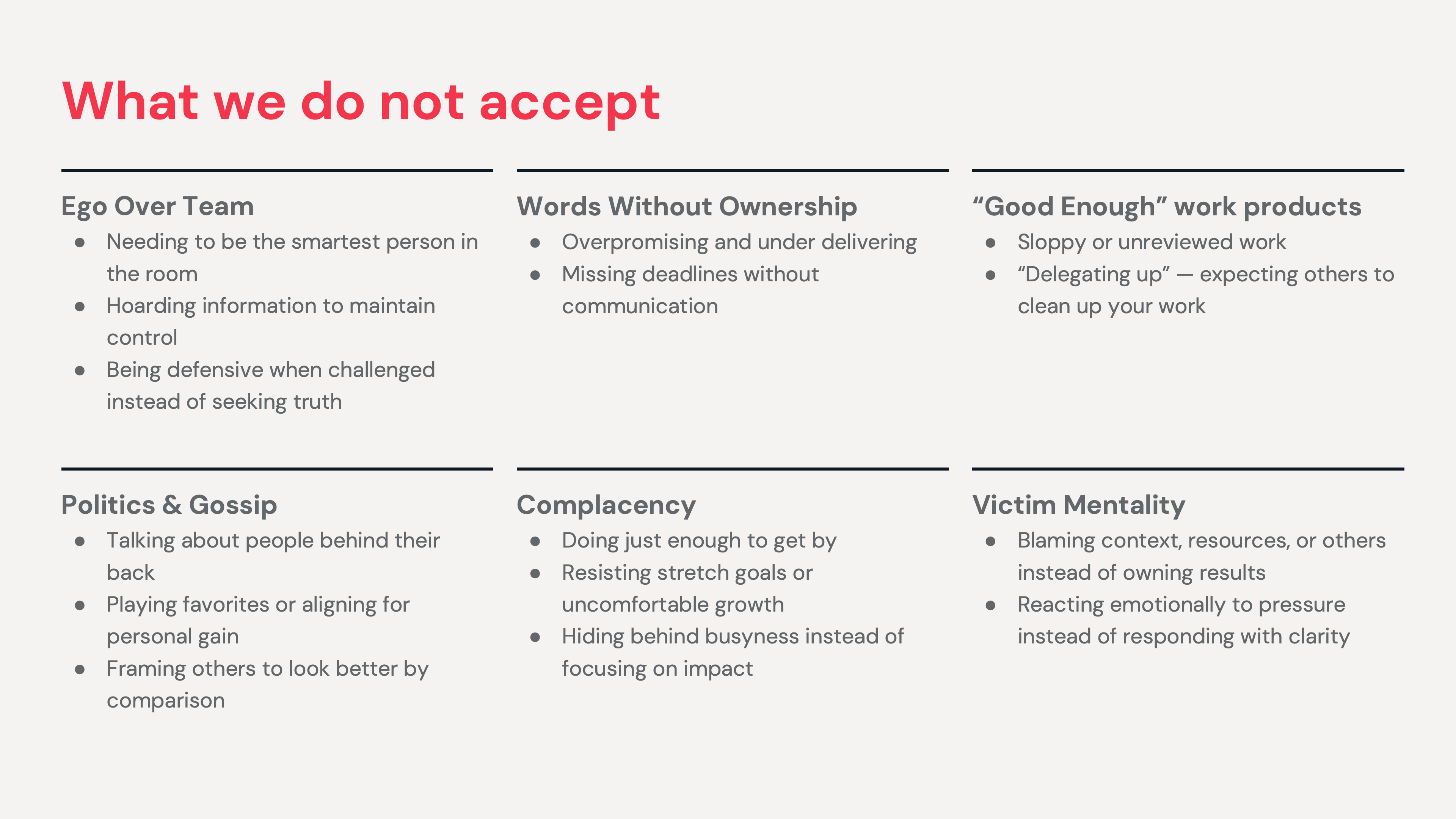 Culture Deck Slide 27